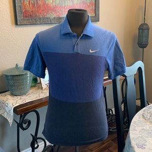 Nike Golf Blue Polo Mens small. #golf #casual #polo #nike